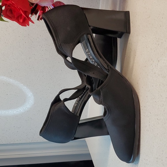 STUART WEITZMAN block heels (sz 6W) - Picture 8 of 8